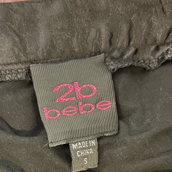 Vintage 2B Bebe short black dress - Picture 4 of 4